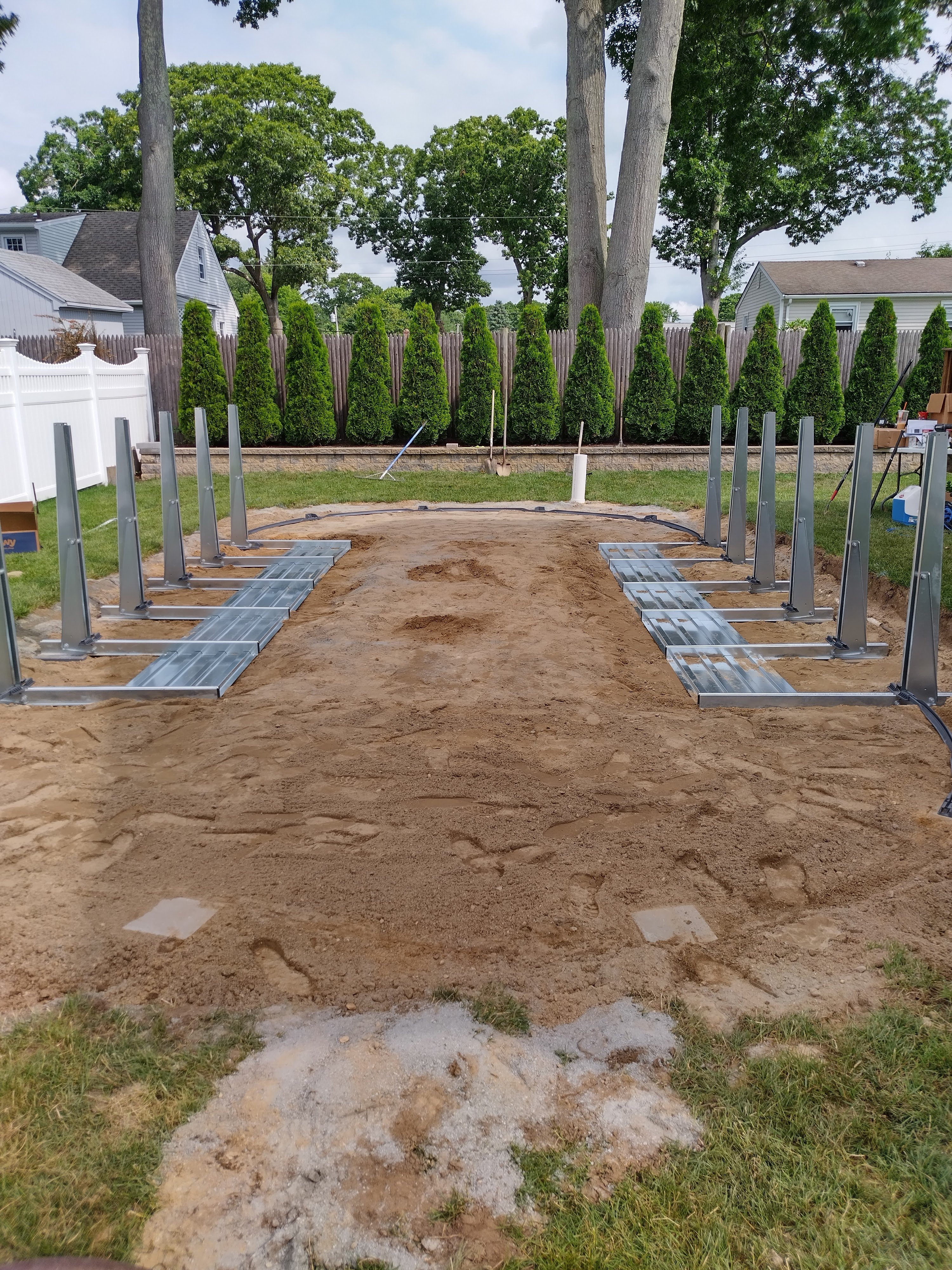 Free Estimate. Pools Patios Decks & More process step